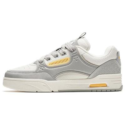 Удобные универсальные низкие кроссовки женские кроссовки серо-белые 122418040-1