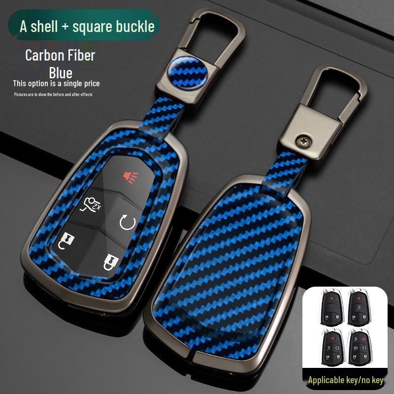 Премиальный чехол для ключей для Cadillac XTS, SLS, Seville, CTS, SRX, Escalade, ATS - Мужской роскошный аксессуар