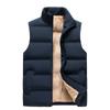 Lamb Down Men's Down Cotton Vest Clip for Outer Wear Thick and Warm Sleeveless Oversized Vest