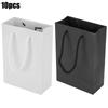 10 шт. бумажная сумка-тоут на шнурке портативная ручная работа подарочная сумка упаковочные инструменты для одежды