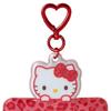 Держатель для коллекционных карточек Sanrio Hello Kitty, леопардовый красный (Наслаждайтесь идолом) Япония НОВЫЙ