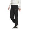 adidas FW24 Серия спортивных костюмов с небольшим логотипом, модные удобные универсальные трикотажные спортивные брюки с эластичными манжетами, женские плавки черного цвета JJ3561