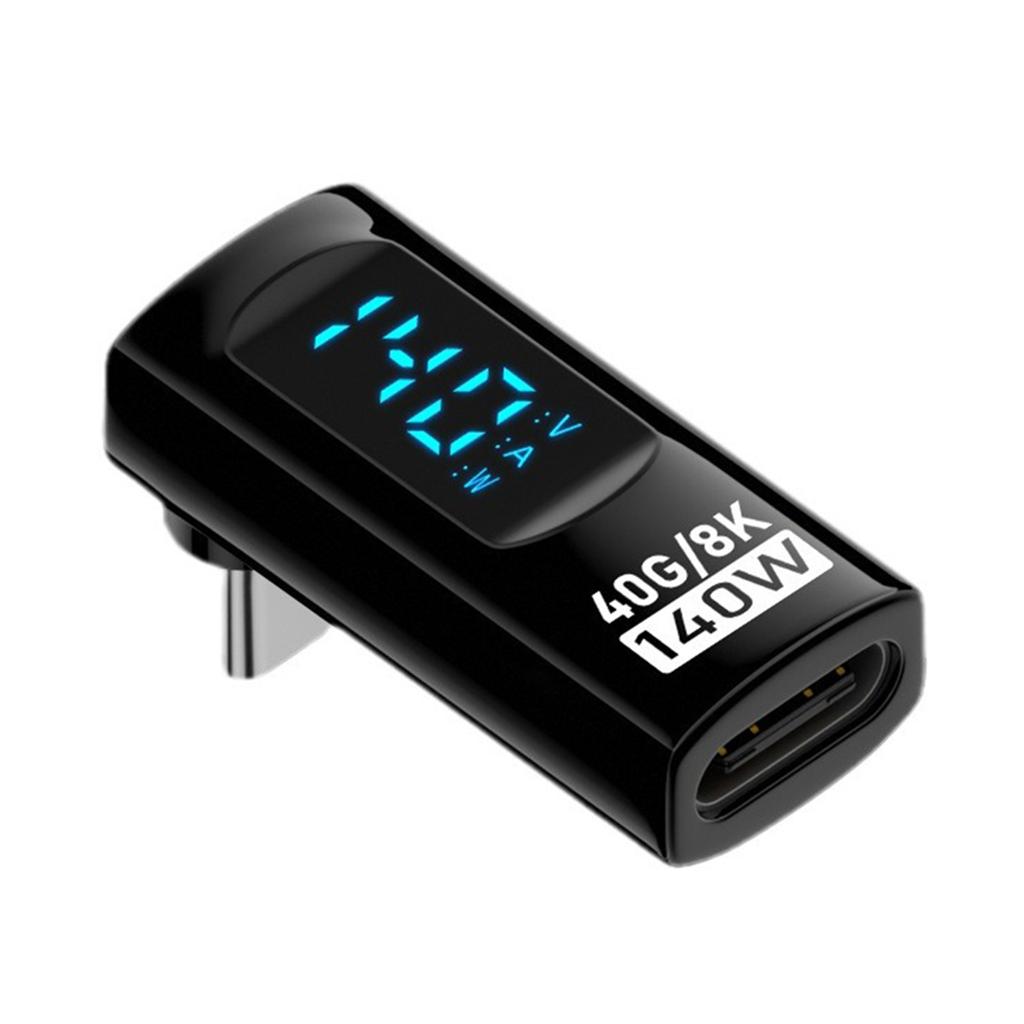 Адаптер USB C «папа-мама» Тип C Удлинитель Адаптер Высокоскоростная передача данных 40 Гбит/с Быстрая зарядка 140 Вт Поддержка видео 8K