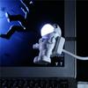 HHO-2X Светодиодный USB Ночник Форма Астронавта Освещение Регулируемое Складной Для Компьютера ПК Ноутбука Оригинальная Лампа Космонавта