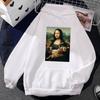 Classic Art Printed Hoodie Lisa and Cat Sweatshirts Graphic Clothes Famous Painting Hoody Fall Fleece Casual Pullovers
