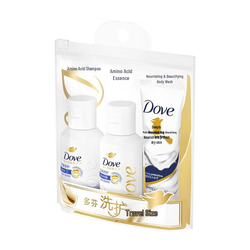 DOVE Дорожный набор для восстановления волос и тела