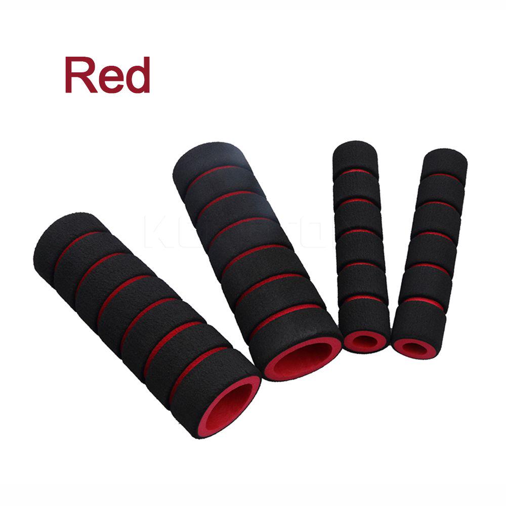 2 Pair Cycling Soft Non-slip Sponge Brake Clutch Lever Motorcycle Bike Handlebar Bicycle Grip Cover