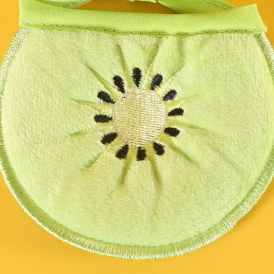 Мультяшный фрукт, питомец, бандана, арбуз, апельсин, киви, шейный платок, шарф, регулируемый нагрудник для питомца, аксессуары для собак и кошек