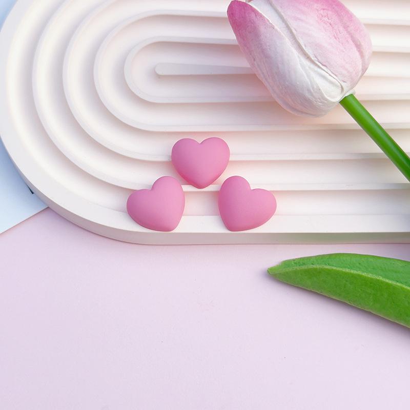 Аксессуары из смолы в форме сердца персика: Чехол для телефона своими руками, нашивка на стакан для воды, автомобильное хранилище, головной убор для обуви и одежды