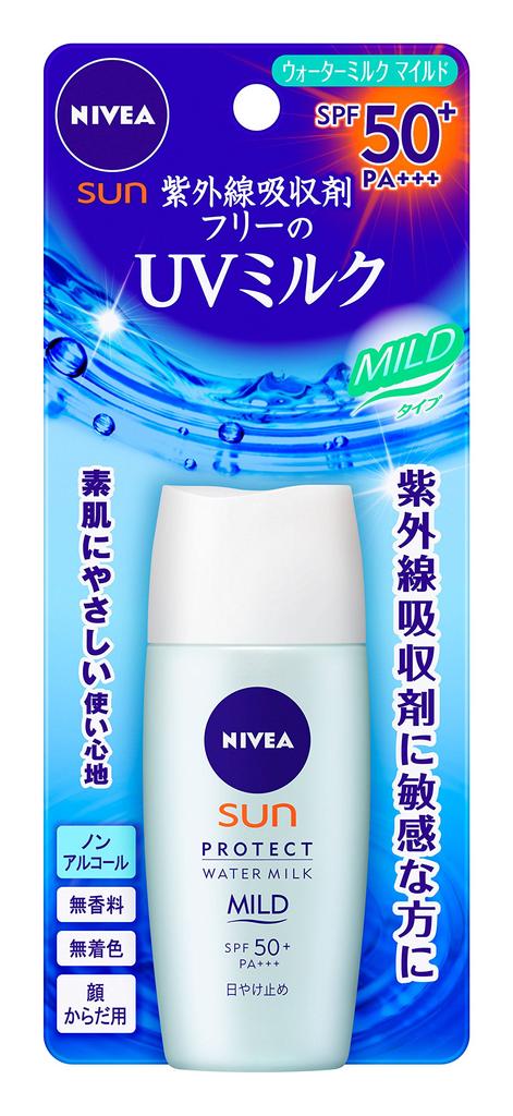 Absorber NIVEA UV Protect Water Milk Mild 30ml [UV Free] SPF50+