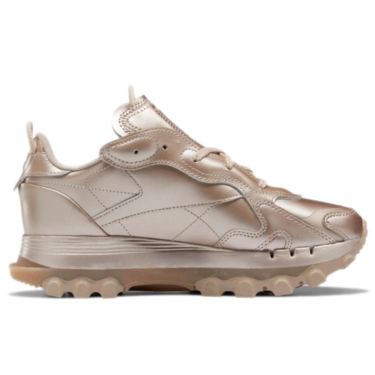 (WMNS) Reebok Cardi B x Classic Leather 'Rose Gold Champagne' Women's GW2633