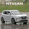1/32 Nissan X-TRAIL SUV Модель автомобиля из литого металла Внедорожники Модель автомобиля Звук и свет Моделирование Детские игрушки Подарки