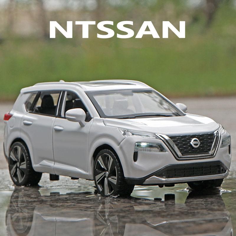 1/32 Nissan X-TRAIL SUV Модель автомобиля из литого металла Внедорожники Модель автомобиля Звук и свет Моделирование Детские игрушки Подарки