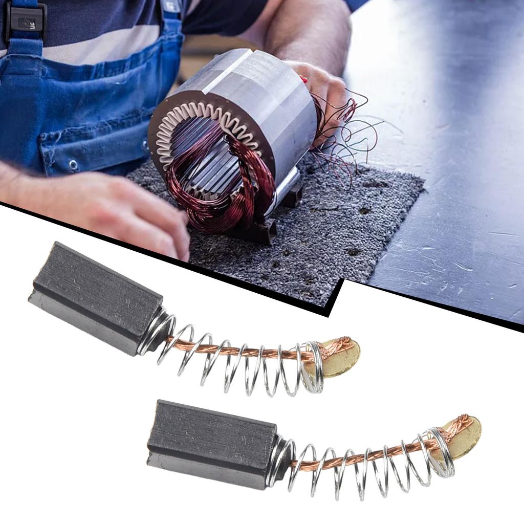 Угольные щетки 10x5x5 мм, 2 шт., аксессуары для электродвигателей