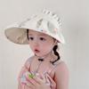 Детские летние шляпы от солнца, детская шляпа с большими полями для мальчиков и девочек, пляжная шляпа, ветрозащитные складные шапки, детские шапки