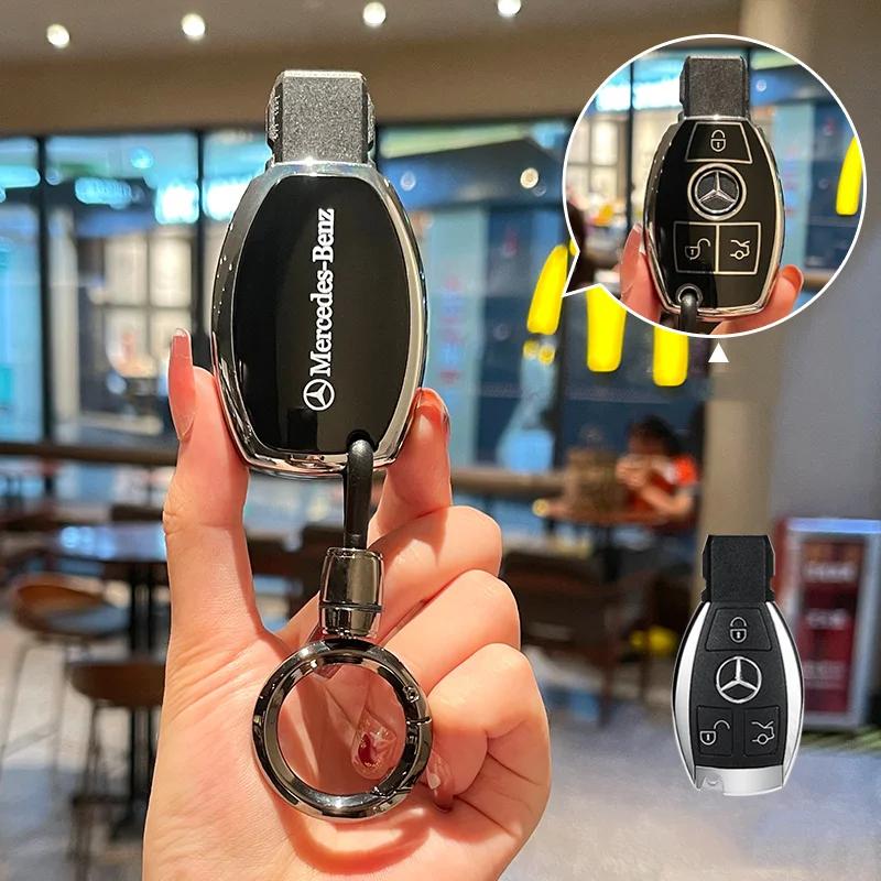 D6Car Remote Key Case Shell Auto Accessories For Mercedes Benz A B C E S Class W206 W204 W212 W213 W176 GLC CLA AMG W177 W223 S350