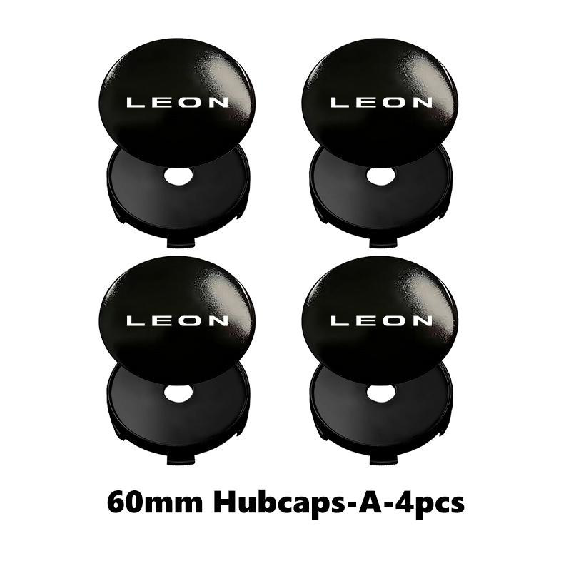 rldf3 Universal 60mm Car Wheel Hub Cover Auto Anti-Dust Wheel Center Cap For Seat FR Cupra Leon Ibiza Exeo Alhambra Altea Tarraco Exeo