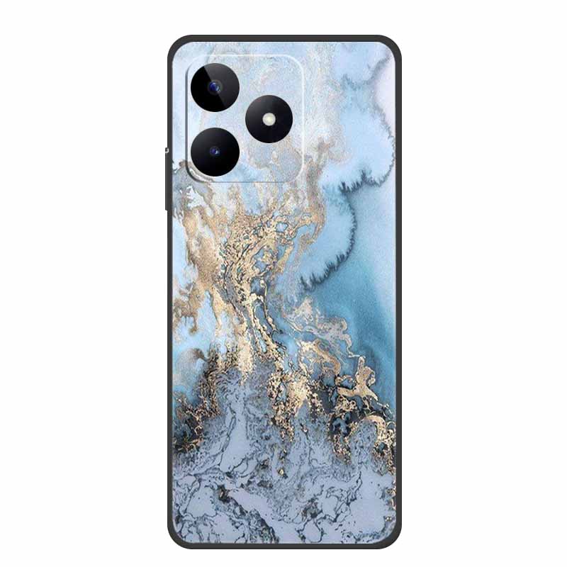 For Realme C53 Case Fashion TPU Silicone Soft Case for OPPO Realme C53 C 53 Realme N53 N 53 Original Protective New Cover Marble