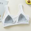 Бюстгальтер для девочек с фиксированной внутренней подкладкой, детский бюстгальтер для ухода за грудью, хлопковое нижнее белье для девочек 8-16 лет, бюстгальтер для девочек-подростков