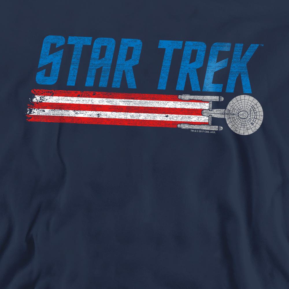 Star Trek Unisex Adult Enterprise Americana Sweatshirt