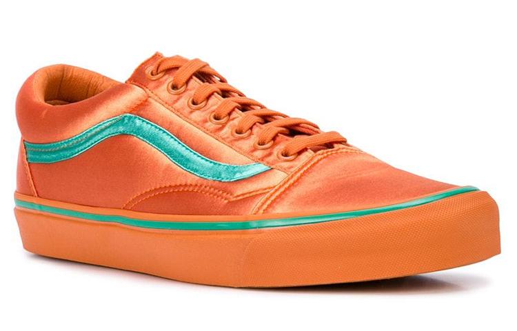 Vans Церемония открытия X Old Skool Сатиновые 'Жженый апельсин' VN0A38FWTFW