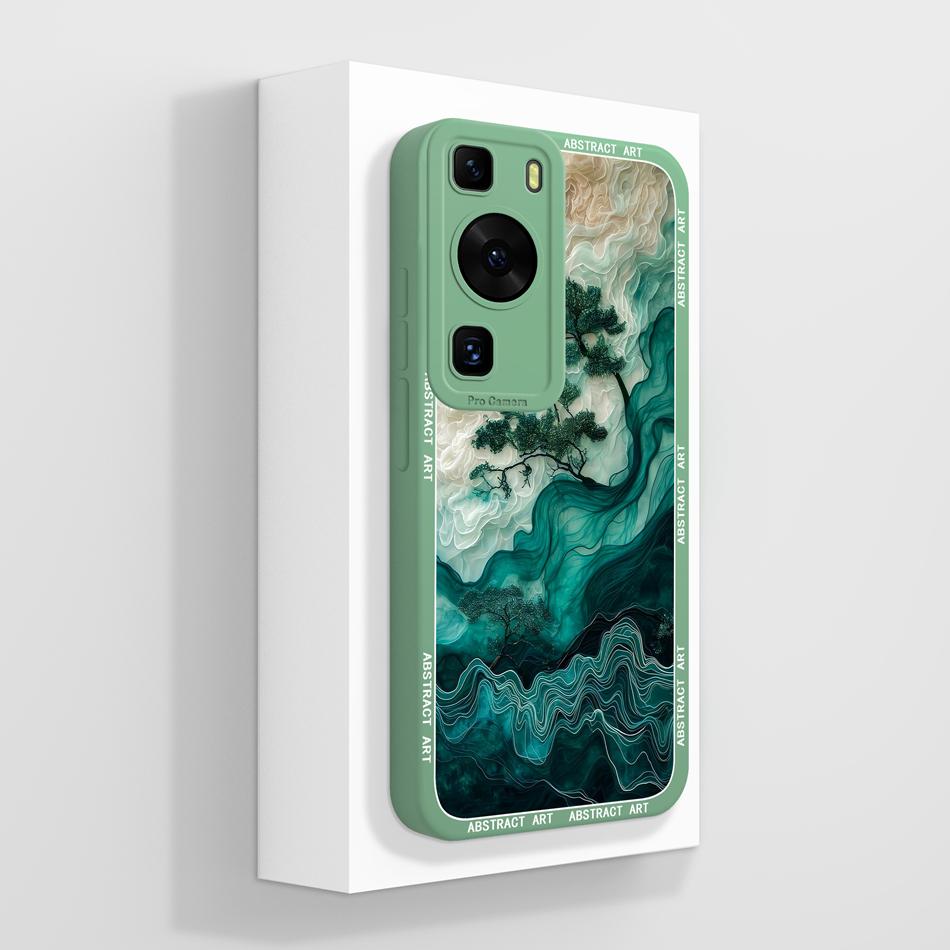 For Huawei P60 Pro Art Case Butterfly Rose Soft Liquid Silicone Cover For Huawei P 60 Art P60Pro Anti Drop Protective Bumper