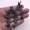 1:72 4D Сборная Модель Солдата Пластиковая Маленький Солдат Разные Формы Песочный Стол Модель Игрушка