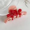 Fashionable Versatile Acetate Hair Claw Clip In Dazzling Colors For Women