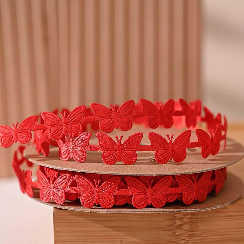WTEMPO Butterfly Flower Packaging Ribbons Clothing Accessories Holiday Decorations Gift Boxes Ribbons Handmade DIY Ribbons
