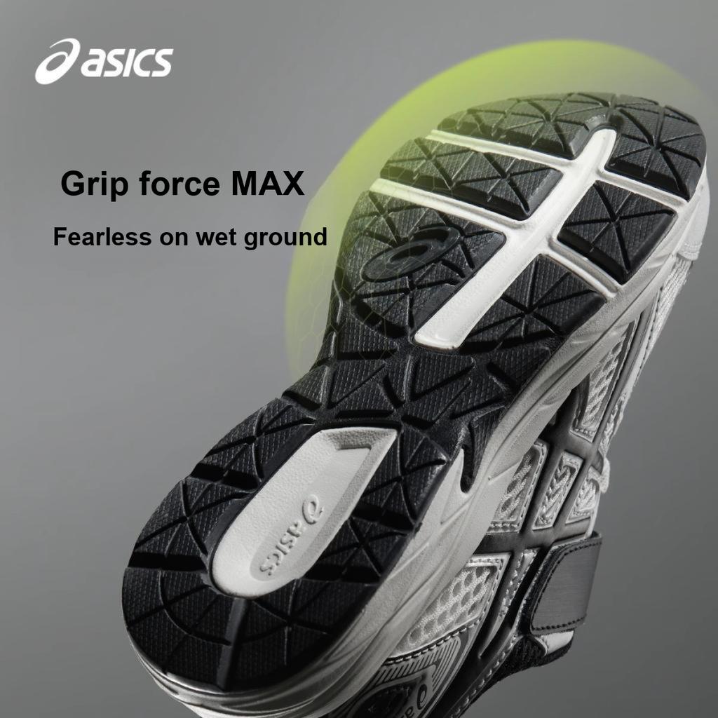 New Asics Contend Jog Low Top Kids' Running Shoes White Black Kids' 1014A356-104