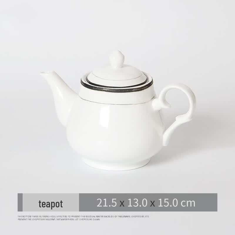 Керамический чайник Leyongtu с ручкой и крышкой, 850 мл