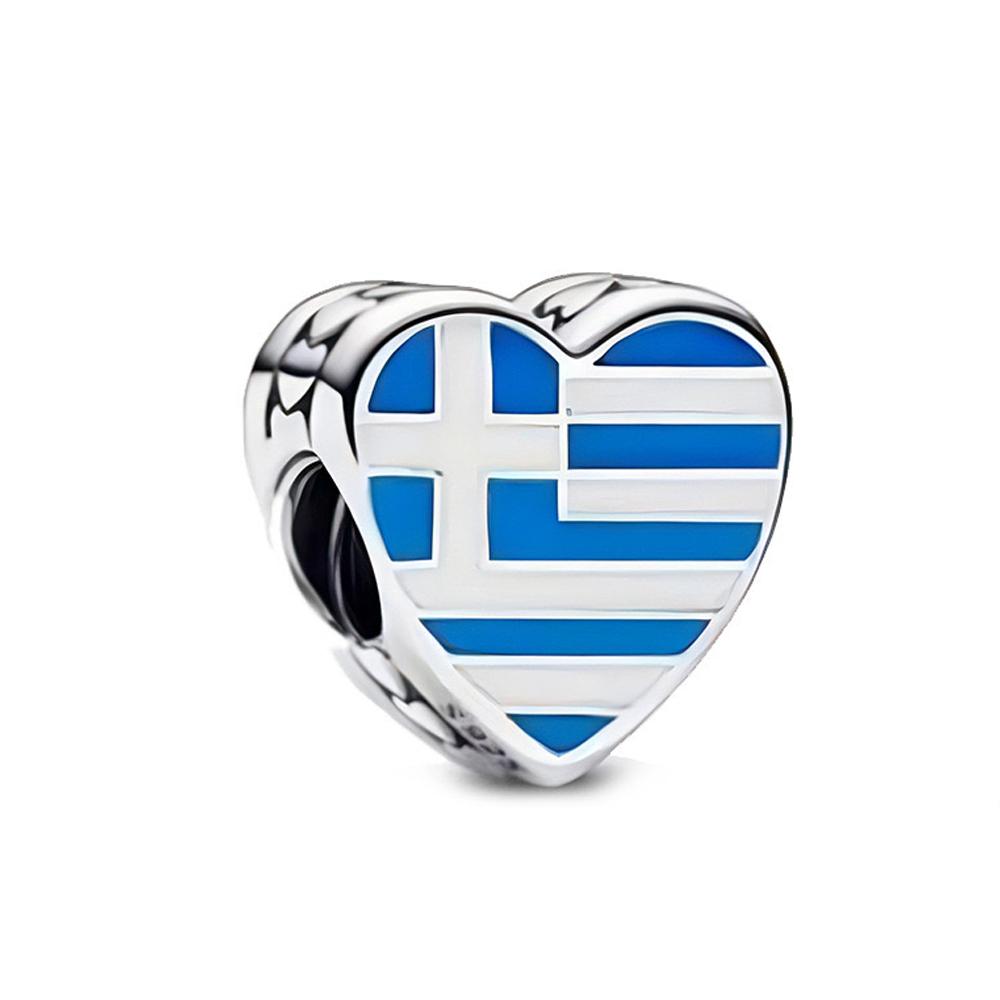 Новый медный кулон с флагом Испании, Великобритании, Франции, России, Бразилии, Аргентины, Перу, Сальвадора, подходит для оригинальных браслетов, сделай сам ювелирные изделия