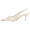 Pu Bow Decoration Stiletto Heels 6Cm Women Heels 12266310002