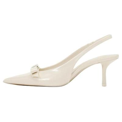 Туфли-стилеты с ПУ-декором, каблук 6 см, женские туфли 12266310002