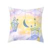 New Moon Pillow Case Peach Skin Printed Home Fabric Living Room Sofa Cushion Cover Bedroom Pillow Cover