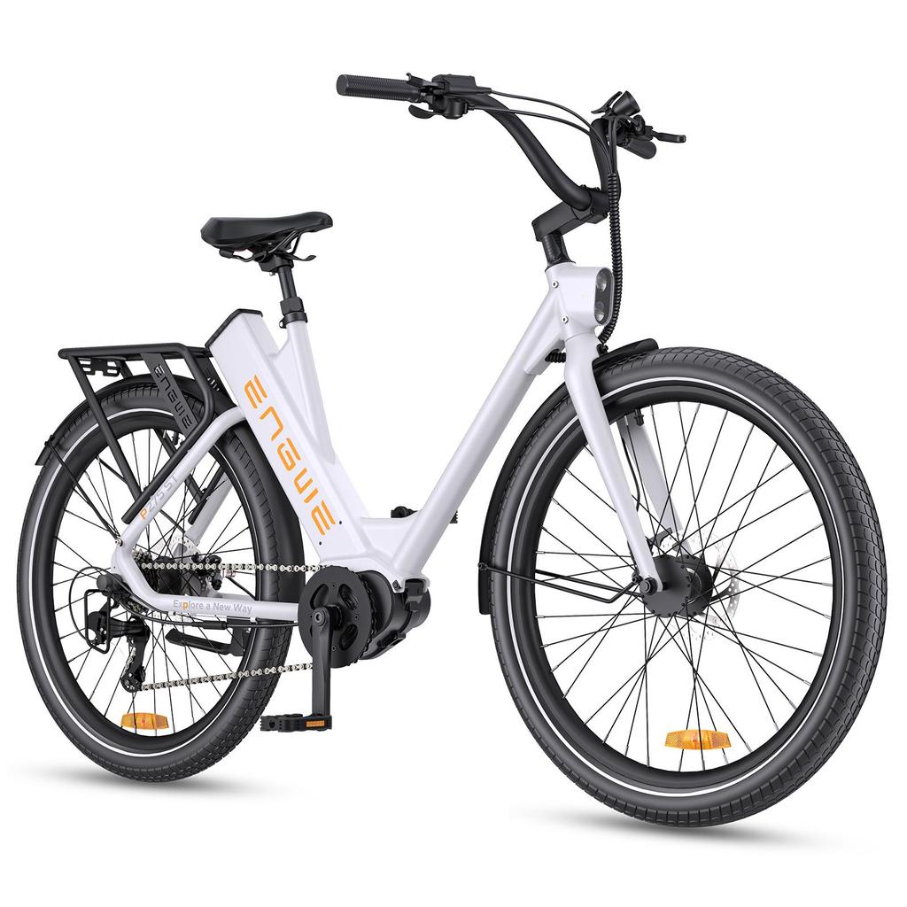Electric Bicycle Adult ENGWE 27.5" 250W Motor 36V 19.2AH City Ebike Top Speed 25Km/h Load 120Kg 9 Speed P275 ST