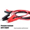 20A 90CM Alligator Clip To Banana Plug Test Cable Lead Connector Dual Probe 4mm Crocodile Clip For Multimeter Measure Tool