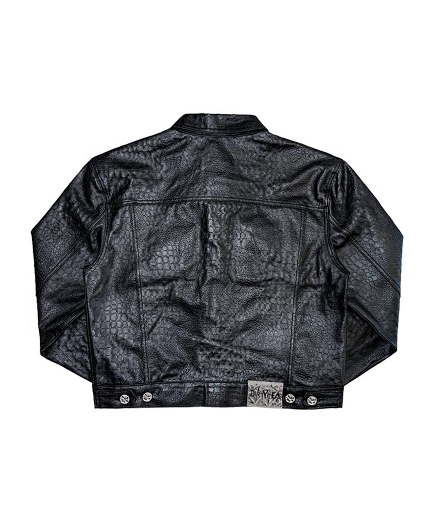 Dirtyidea Dirty Line #016 - Scarred Python Trucker Jacket