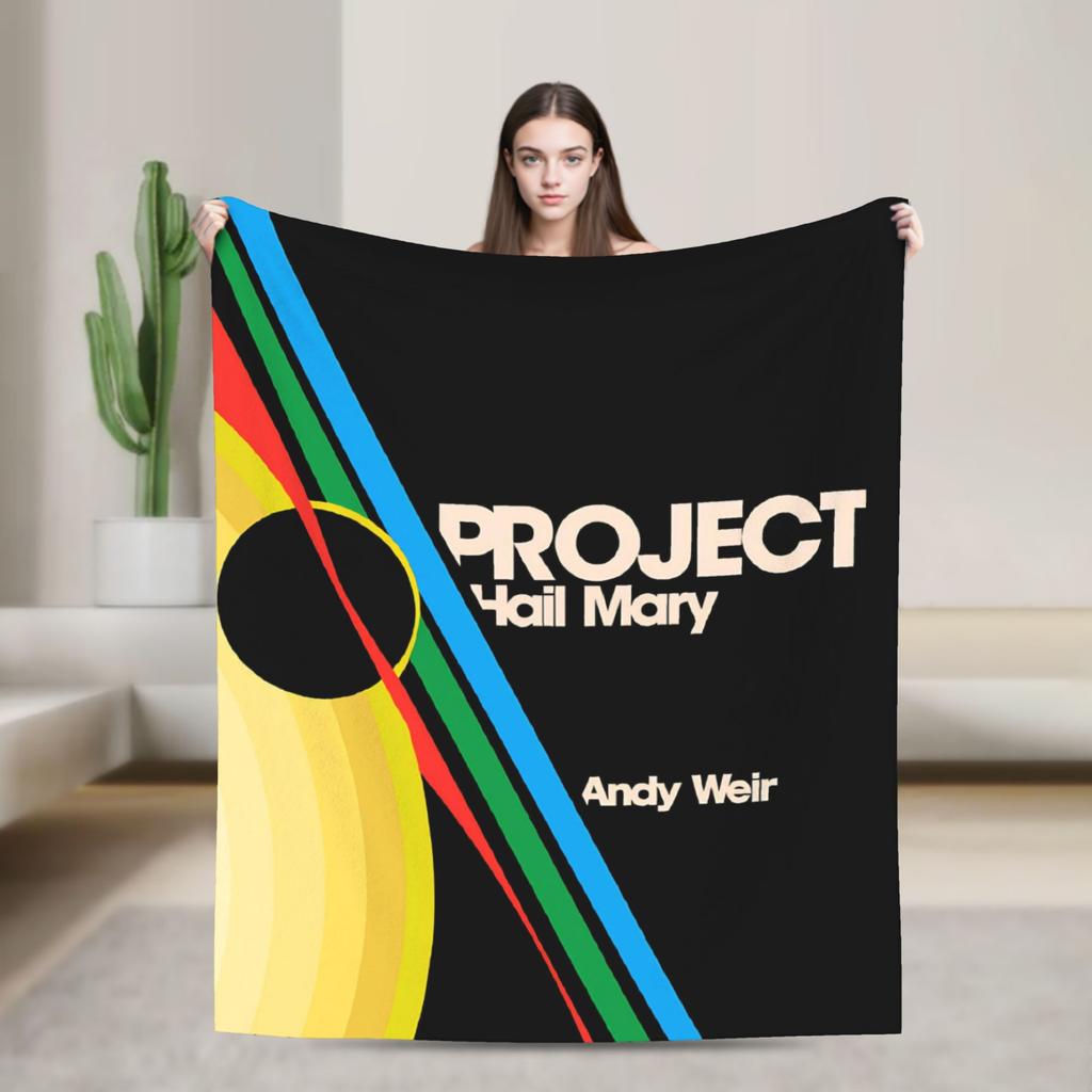 Ryland Grace Project Hail Mary Fan Concept Art Blankets Cozy Throw Blanket Spring Adults Girls Outdoor Picnic Bedspread
