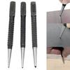 3Pcs 1.5mm/2mm/3mm Alloy Steel Center Punch Metal Wood Marking Drilling Tool