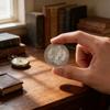 Винтажная латунная монета с серебрением для коллекционирования монет и исторических сувениров