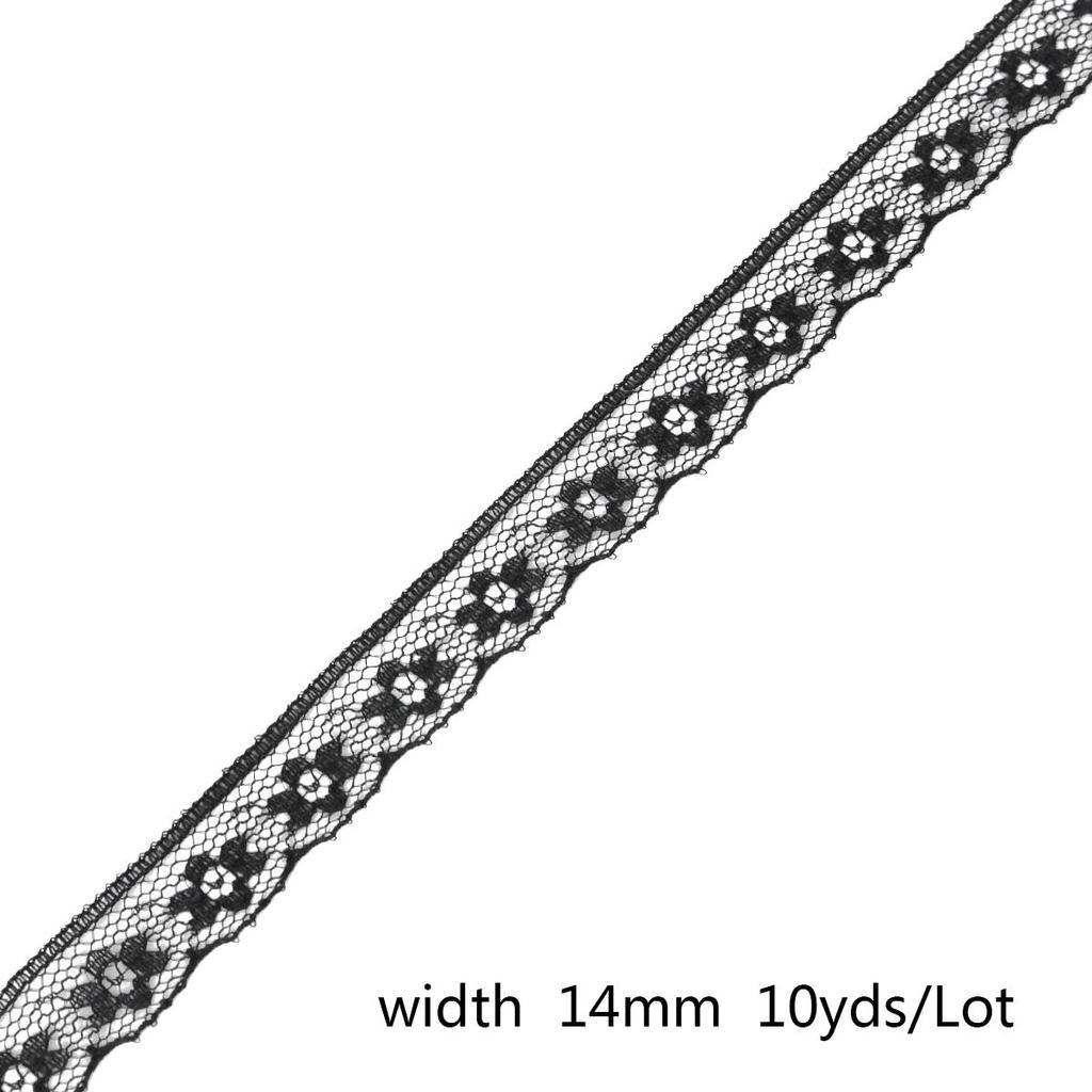 10 ярдов красивая кружевная лента для одежды, свадебное украшение, аксессуары для рукоделия «сделай сам»