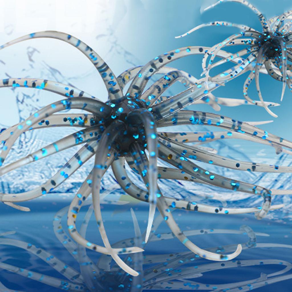 Искусственные рыболовные приманки Медленно плавающие приманки Имитация рыболовных морских ежей Приманки Мягкие плавающие приманки Набор рыболовных приманок