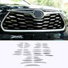 For Toyota HIGHLANDER 2022 Stainless Steel Net All Star Paste Special Body Flash Patch Decorative