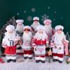 50cm Christmas Holiday Party Supplies, Santa Claus Chef, Cute Gingerbread Chef, Santa Claus Doll for Kitchen Decoration