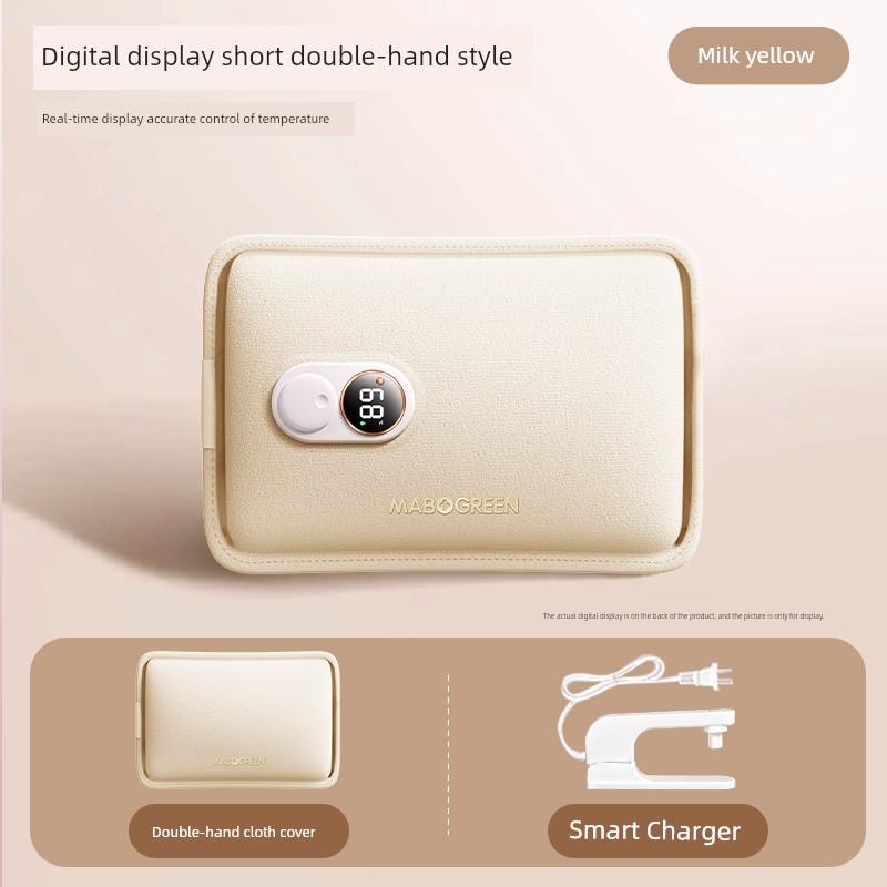 Hot Water Bottle Rechargeable Explosion-Proof Warm Water Bag Genuine Product for Warming Hands and Feet, Special for Bed, Neck Heating Pad, Warm Baby
