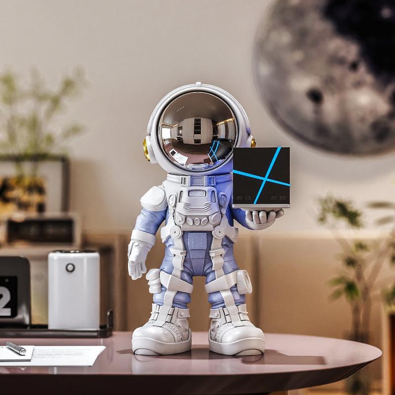 Bluetooth-колонка Статуэтка Астронавта Фигурка Статуэтки Эстетичная Креативная Современная Фигурка Роскошная Гостиная Миниатюрные Фигурки