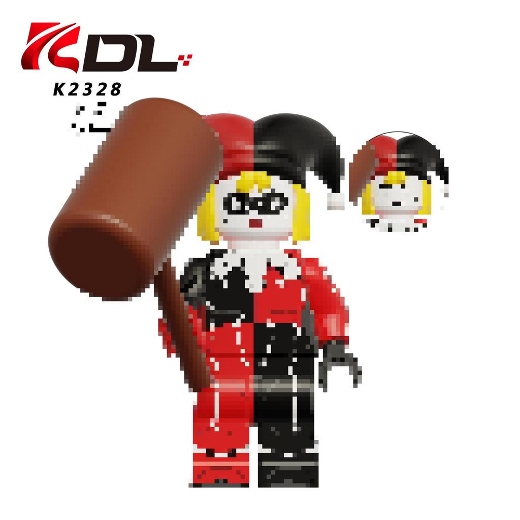 KDL851 Супер Английская Серия Бэтмен Джокер Строительные Блоки Минифигурки Образовательные Игрушки