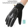 Lining Fleece Winter Gloves Nonslip Touchscreen Mitten Fashion Ski Gloves  Fishing