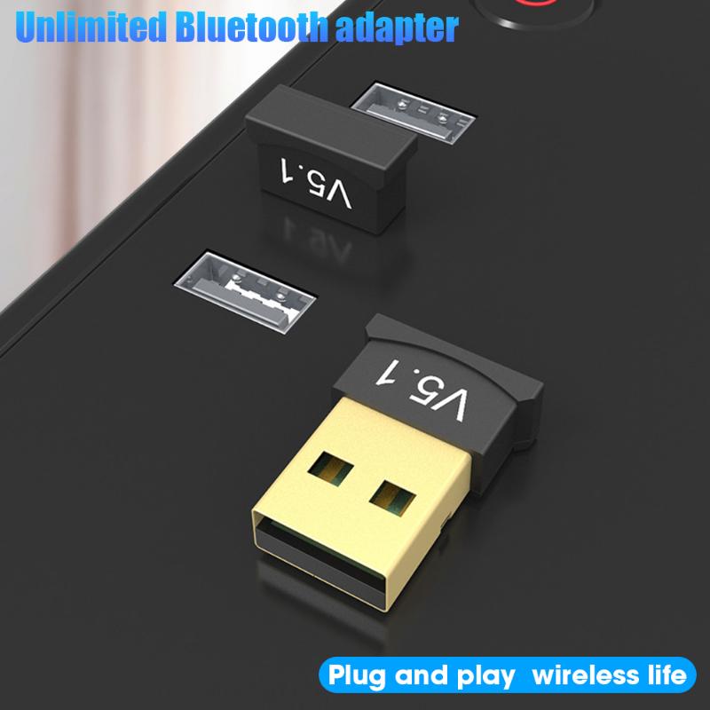 2 в 1 USB Bluetooth 5.1 адаптер передатчик приемник Bluetooth 5.0 аудио USB адаптер для компьютера ПК ноутбук беспроводной динамик